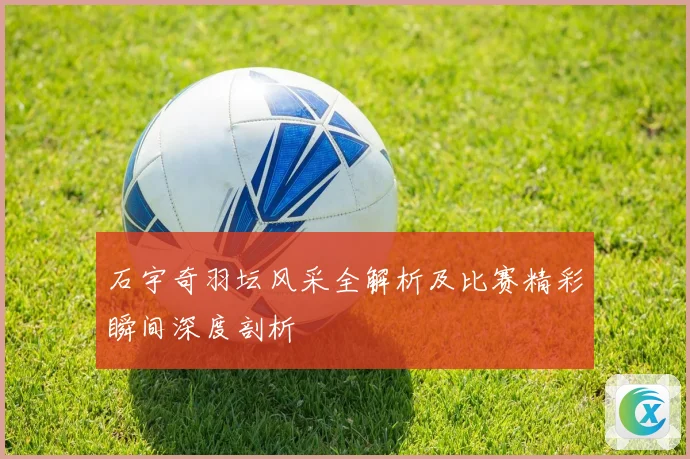 石宇奇羽坛风采全解析及比赛精彩瞬间深度剖析